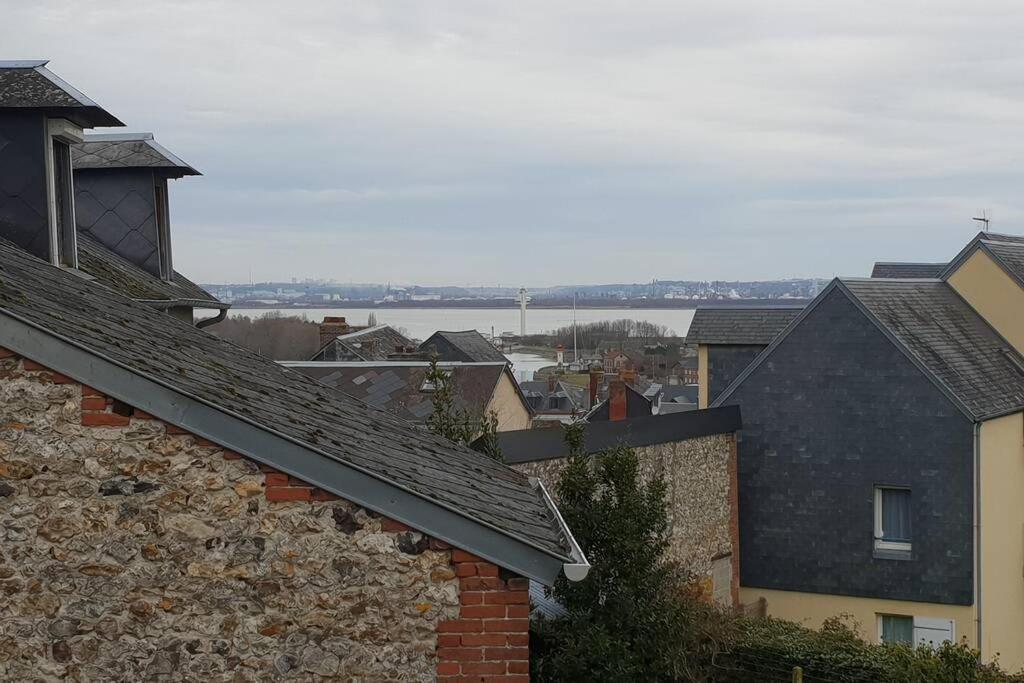 Le Longchamp Apartment Honfleur Exterior foto